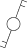 Afbeelding bij Lijst elektrische symbolen - AREI - Dubbelpolige kruisschakelaar