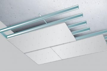 Afbeelding bij Hoe bouw je een plafond met Metal studs - Metal Stud plafond 360x240